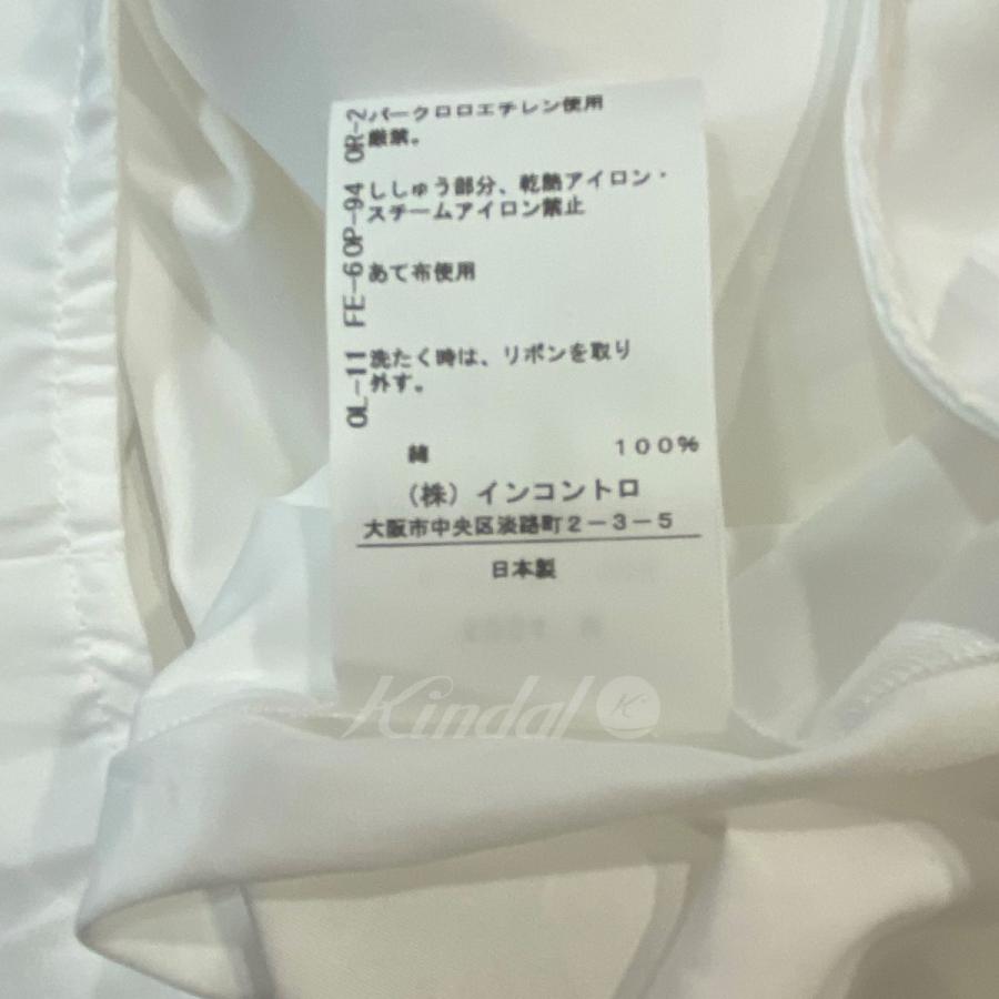 ヴィヴィアンウエストウッド　リボン　ボウタイ　オーブ　ジャガード　刺繍ブラウス ヴィヴィアンウエストウッドリボンボウタイオーブジャガード刺繍ブラウス