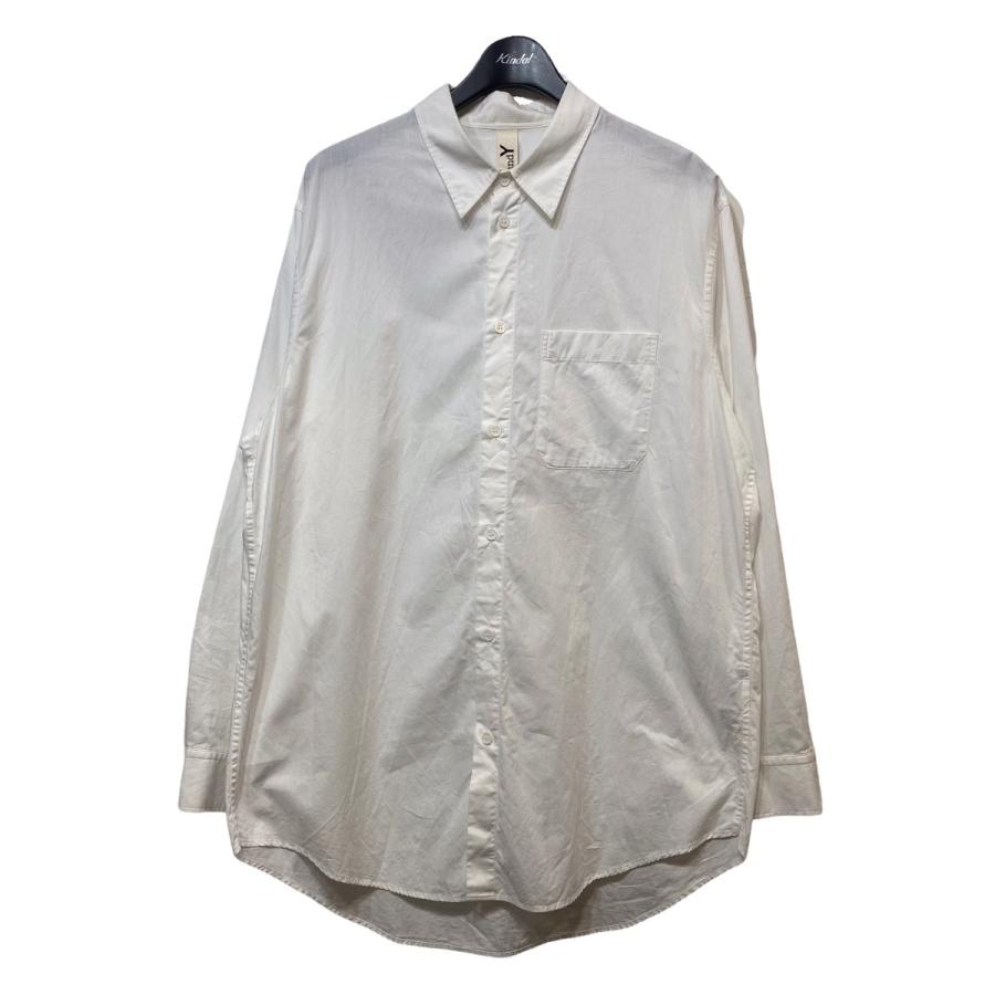 数量限定特別価格 Ground Y 21ss メンズファッション Gt B 0 Entry トップス Basic Y Shirt ロングシャツ ホワイト サイズ 3 自由が丘店 26 ブランド古着カインドオル 安いファッションの