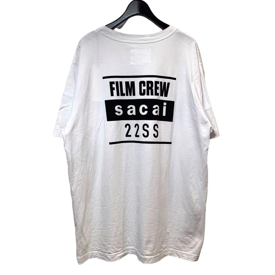 sacai 22SS 22-0399S バックプリントTシャツ ホワイト サイズ：5 