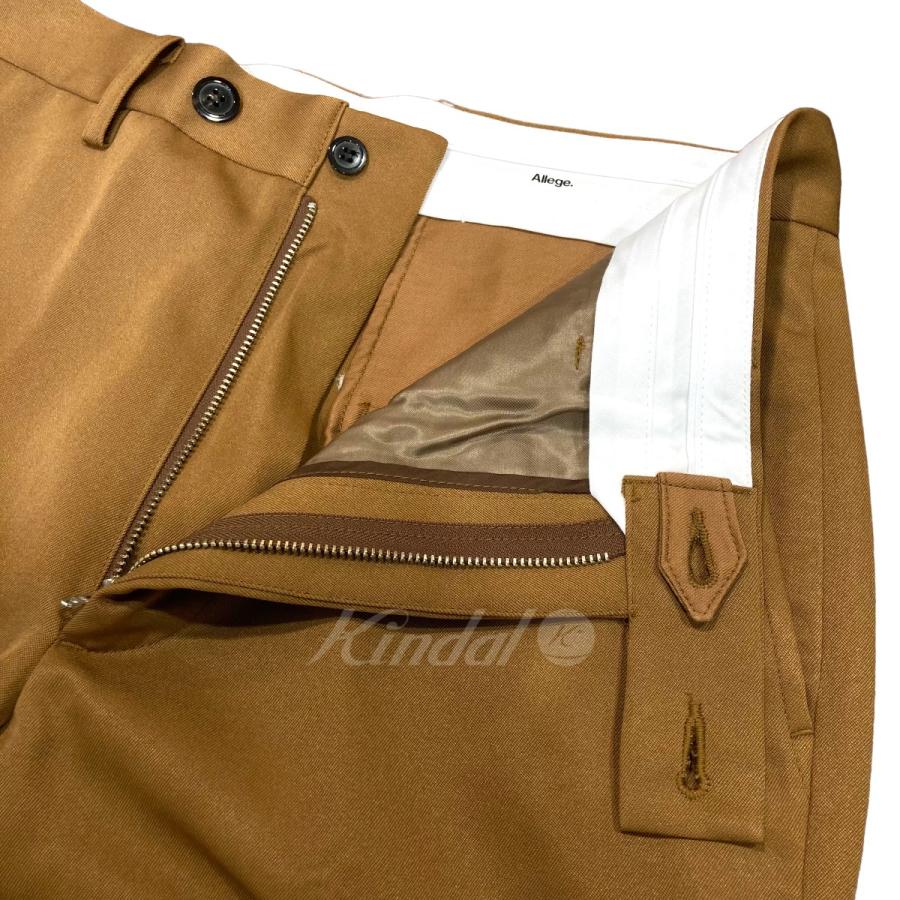 値下げ】ALLEGE HOWDAY別注「Exclusive Flare Slacks」フレア 