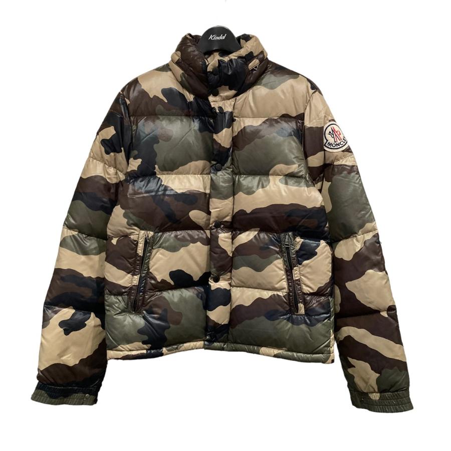 モンクレール カモフラ 迷彩 ジップアップ パーカー ウィンド