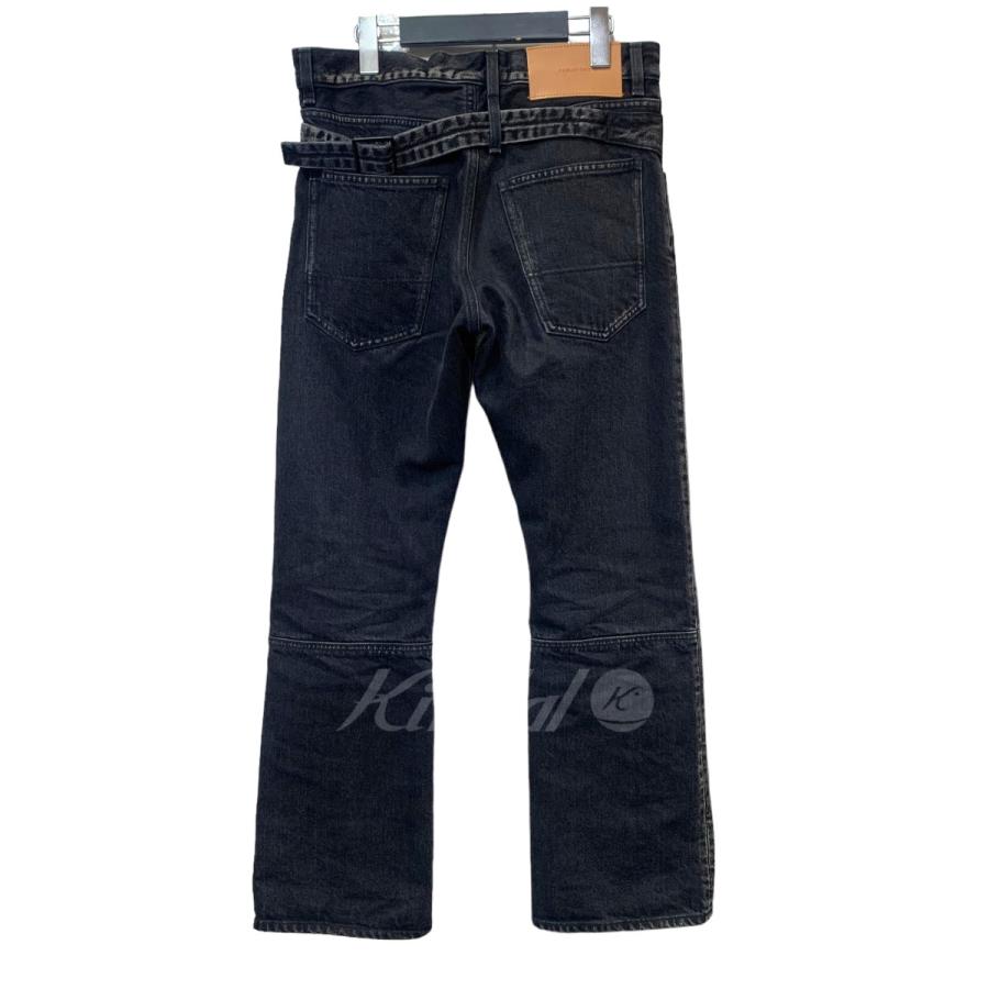 値下げ】SUBLATIONS 「SLIM FLARE DENIM」スリムフレアデニムパンツ 