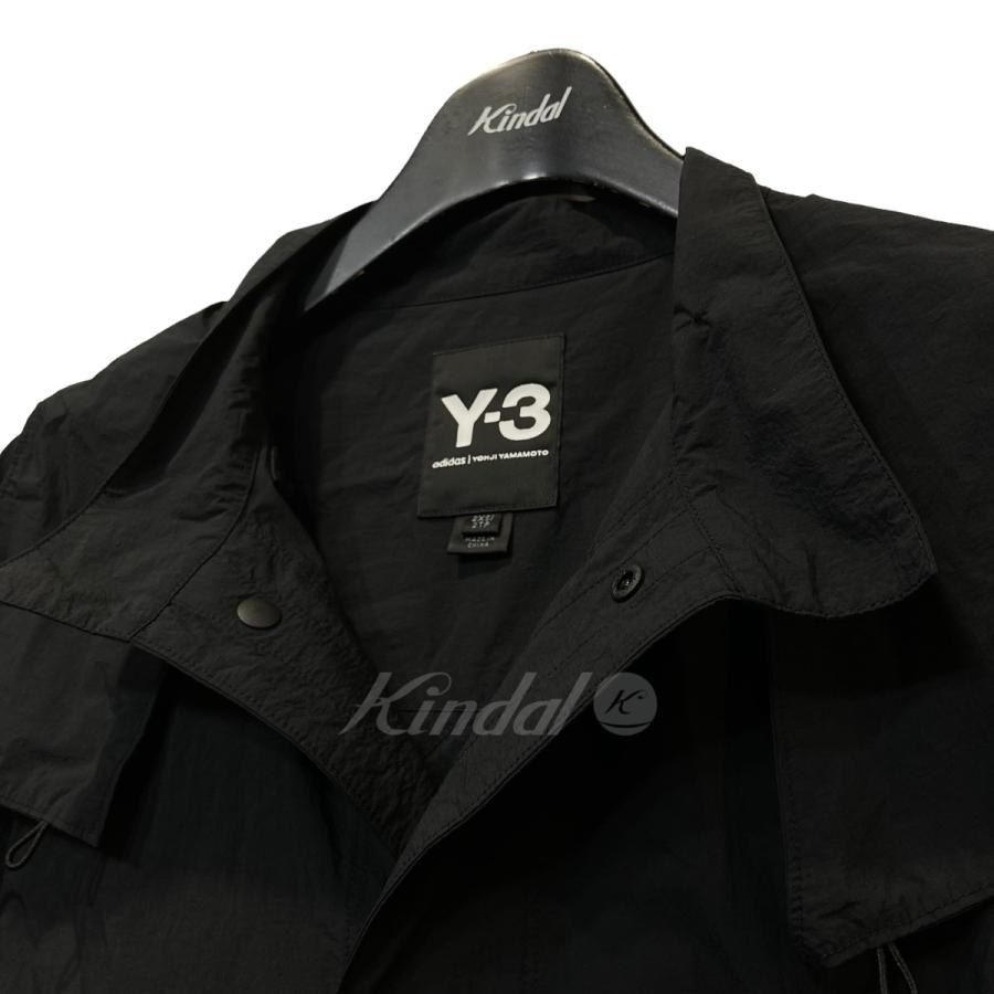 【値下げ】Y-3 「TRVL NYL COAT」ナイロンコート ブラック サイズ：2XS (EC)｜kindal｜04