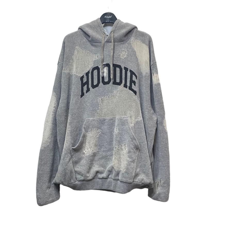 doublet 【値下げ】doublet 23SS「RIPPED OFF KNIT HOODIE」リップ 