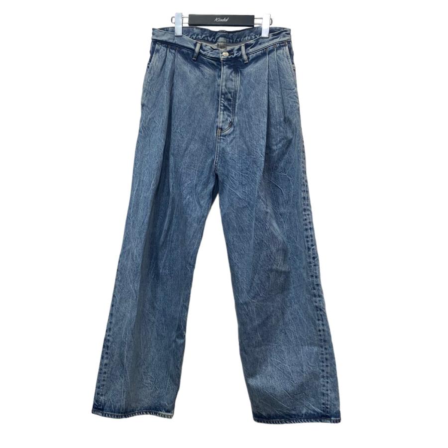 値下げ】SUBLATIONS 「2TUCK WIDE DENIM PANTS」2タックワイドデニム 