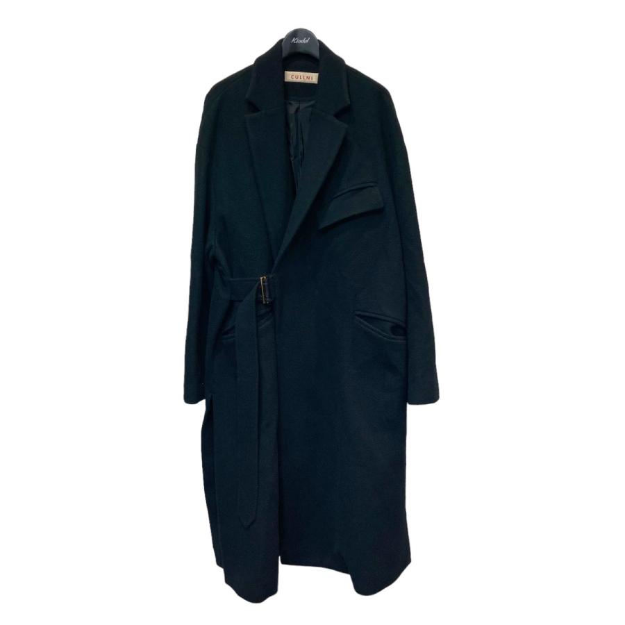 値下げ】CULLNI 20-AW-016 タイロッケンコート ブラック サイズ：2 (EC  