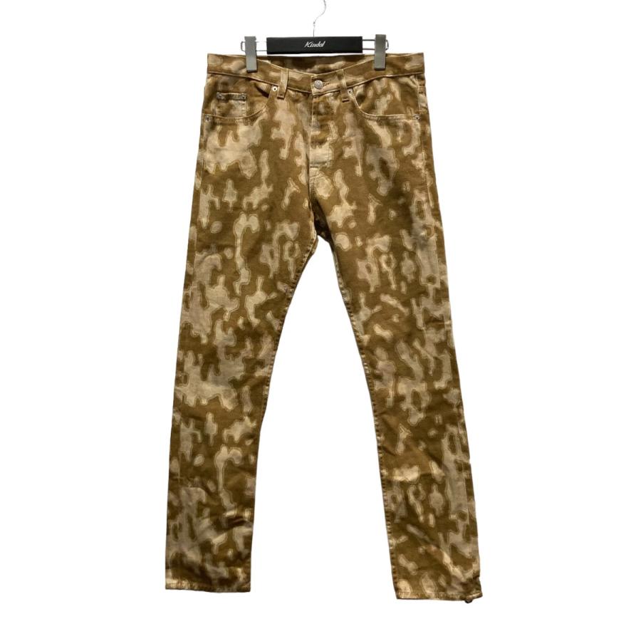 値下げ】DRIES VAN NOTEN カモフラパンツ ベージュ サイズ：30 (EC 
