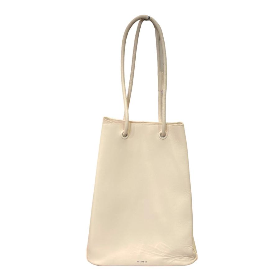 JIL SANDER 【値下げ】JIL レザートートバッグ Jショッパーバッグ  