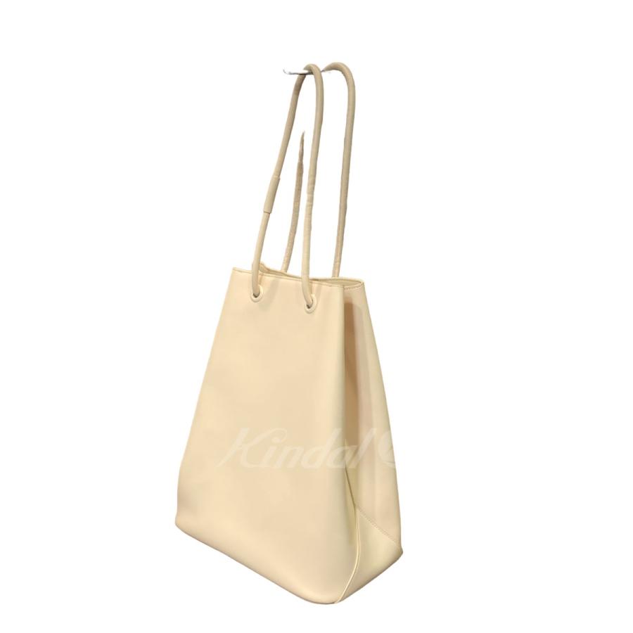 値下げ】JIL SANDER レザートートバッグ Jショッパーバッグ ベージュ  