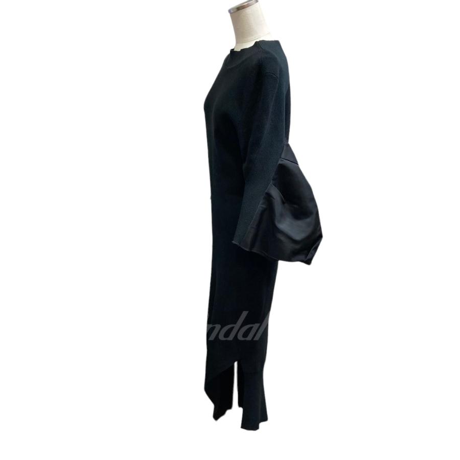 値下げ】sacai 23SS「Nylon Twill Mix Dress」ナイロンツイルミックス 