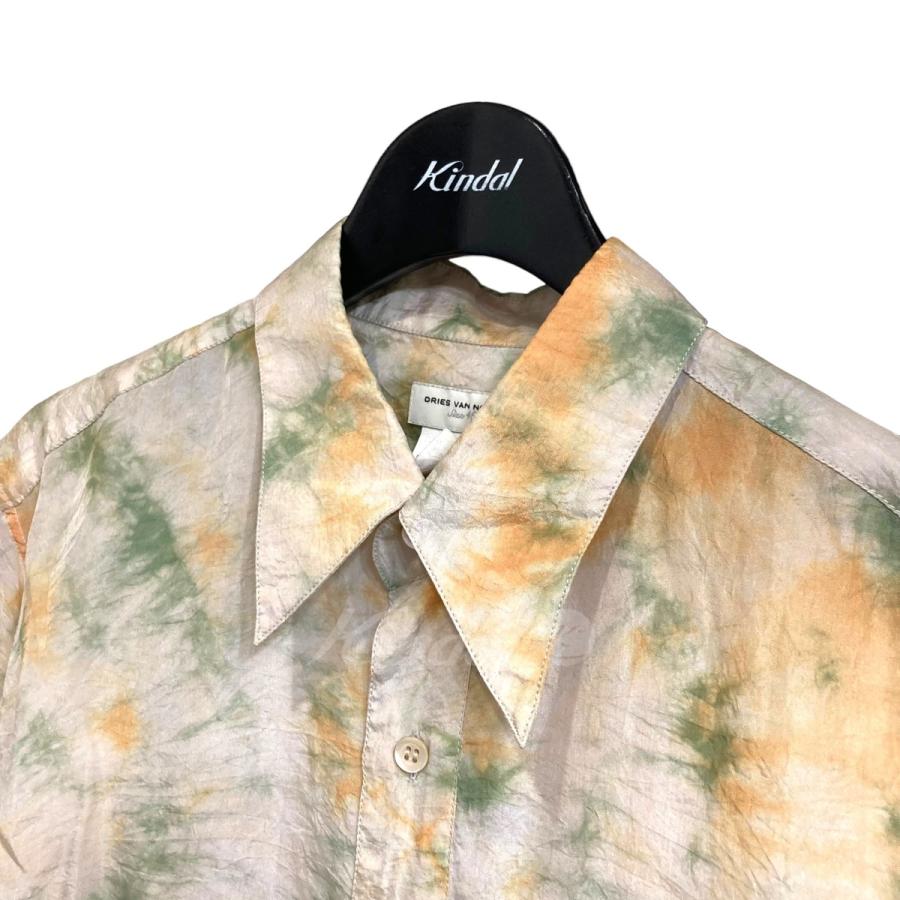 DRIES VAN NOTEN ドリスヴァンノッテン シルクグラフィックシャツ 