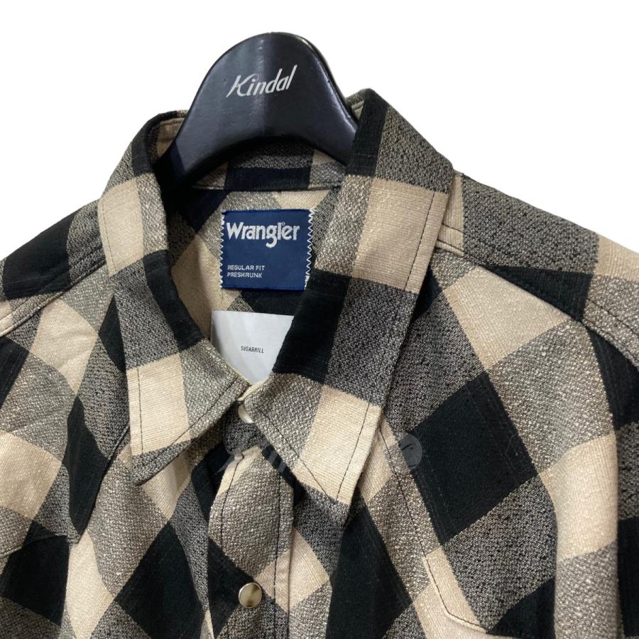 値下げ】SUGARHILL×Wrangler 23SS「Wrangler Big Western Shirt 