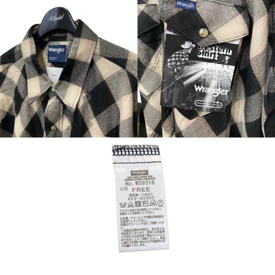 値下げ】SUGARHILL×Wrangler 23SS「Wrangler Big Western Shirt 