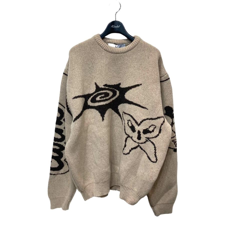 carne bollente ニット総柄カルネボレンテ