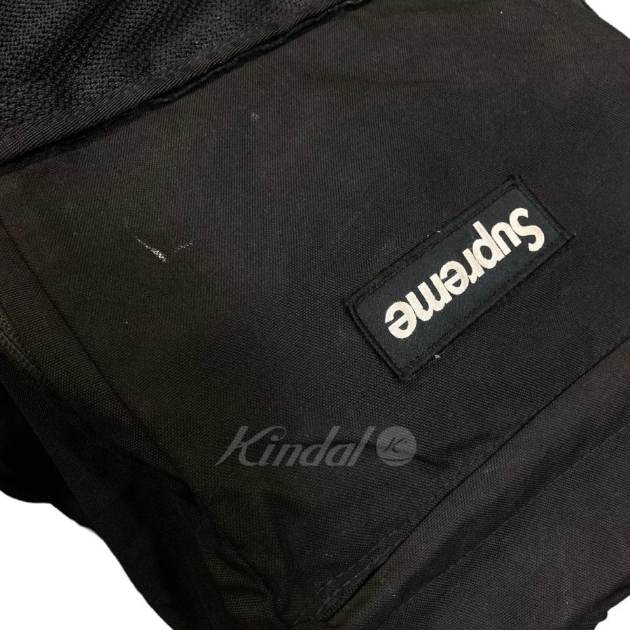 シュプリーム SUPREME 15AW「contour backpack」バックパック ブラック｜kindal｜06