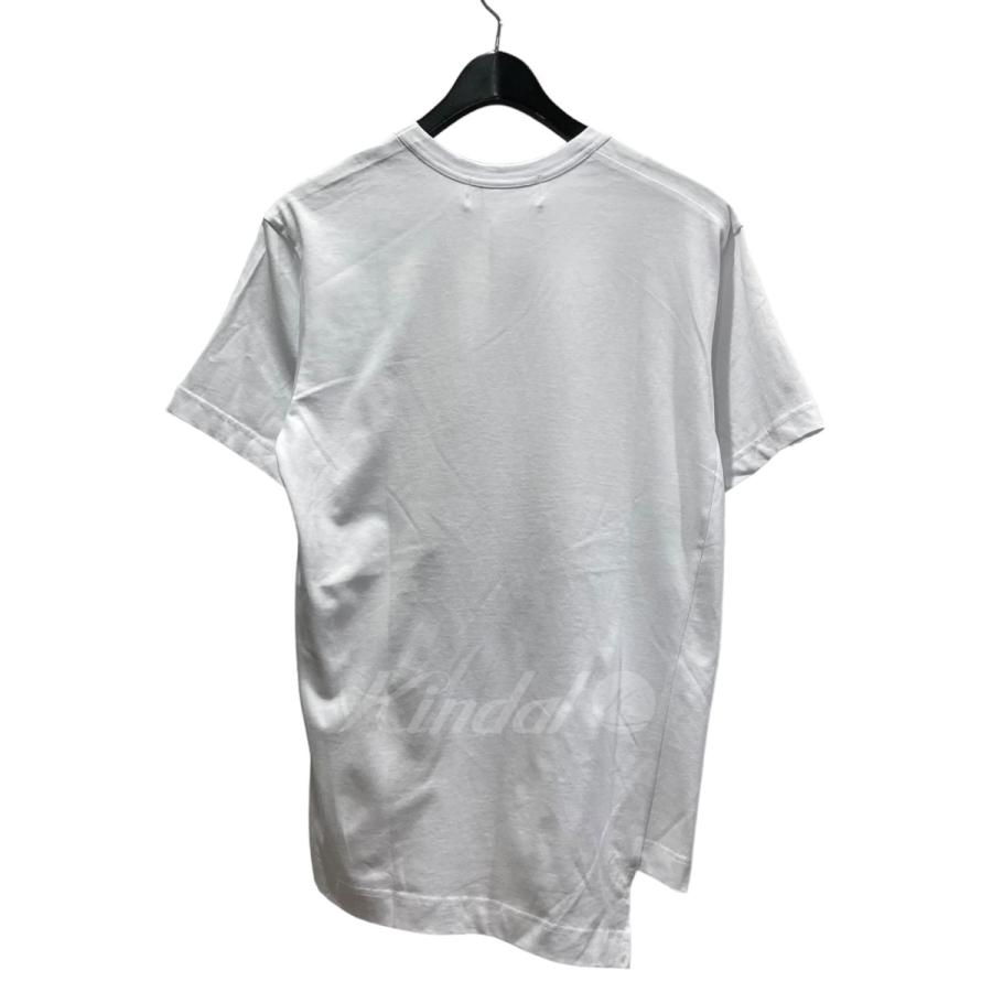 コムデギャルソンシャツ COMME des GARCONS SHIRT 23AW ワッペン刺繍Tシャツ 23AW FL-T014-W23-3 ホワイト｜kindal｜02