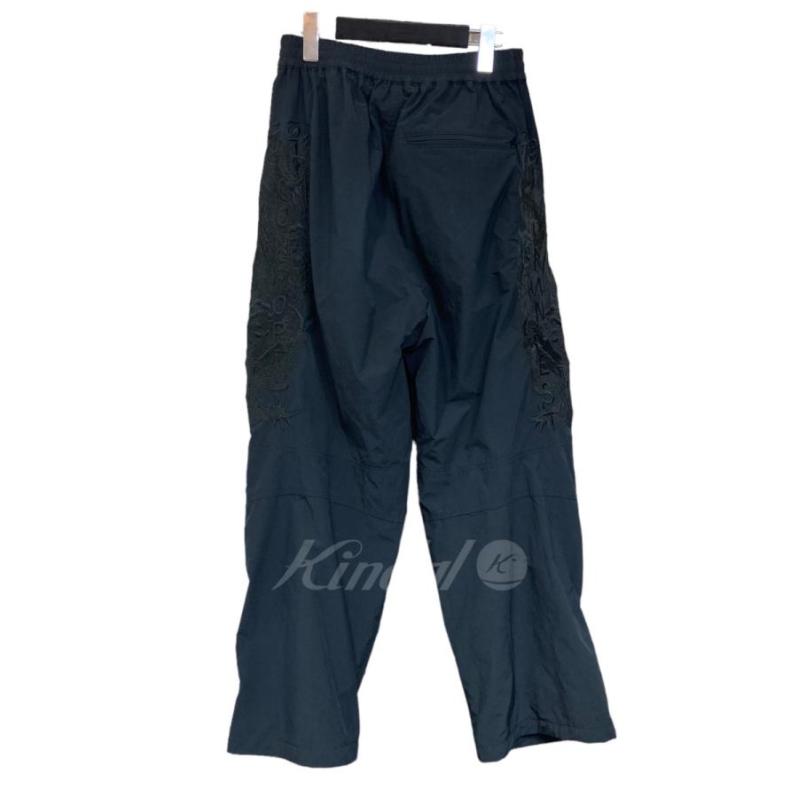 doublet ダブレット 23AW「CHAOS EMBROIDERY TRACK PANTS」カオス刺繍 