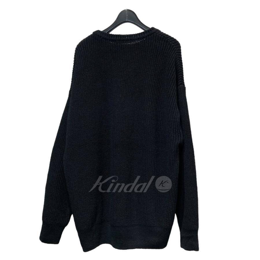 値下げ】GALERIE VIE 23SS「ペーパーヤーンクルーネックニット」クルー 