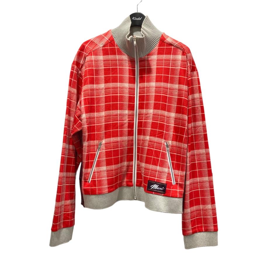 値下げ】MARNI 22AW 「Plaid Side Stripe Track Jacket」ジップアップ 