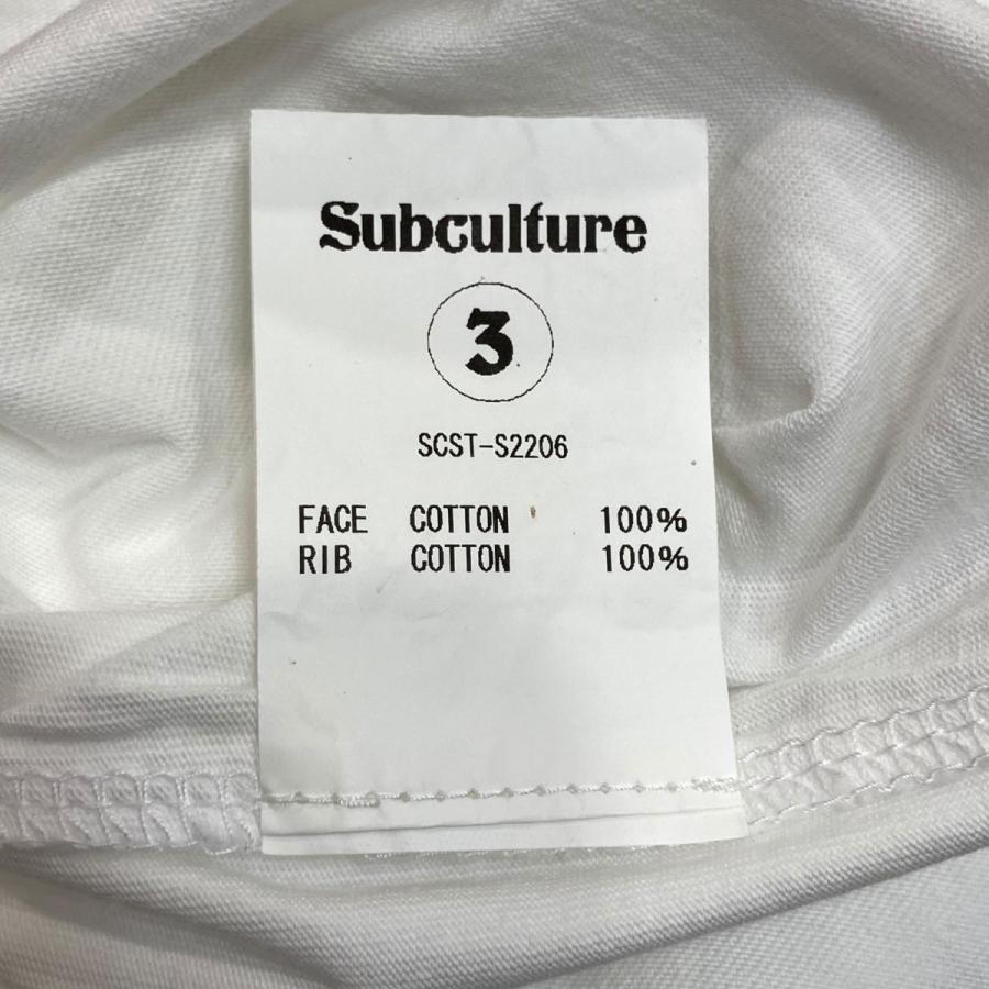 値下げ】Subculture イーグルプリントTシャツ SCST-S2206 ホワイト 