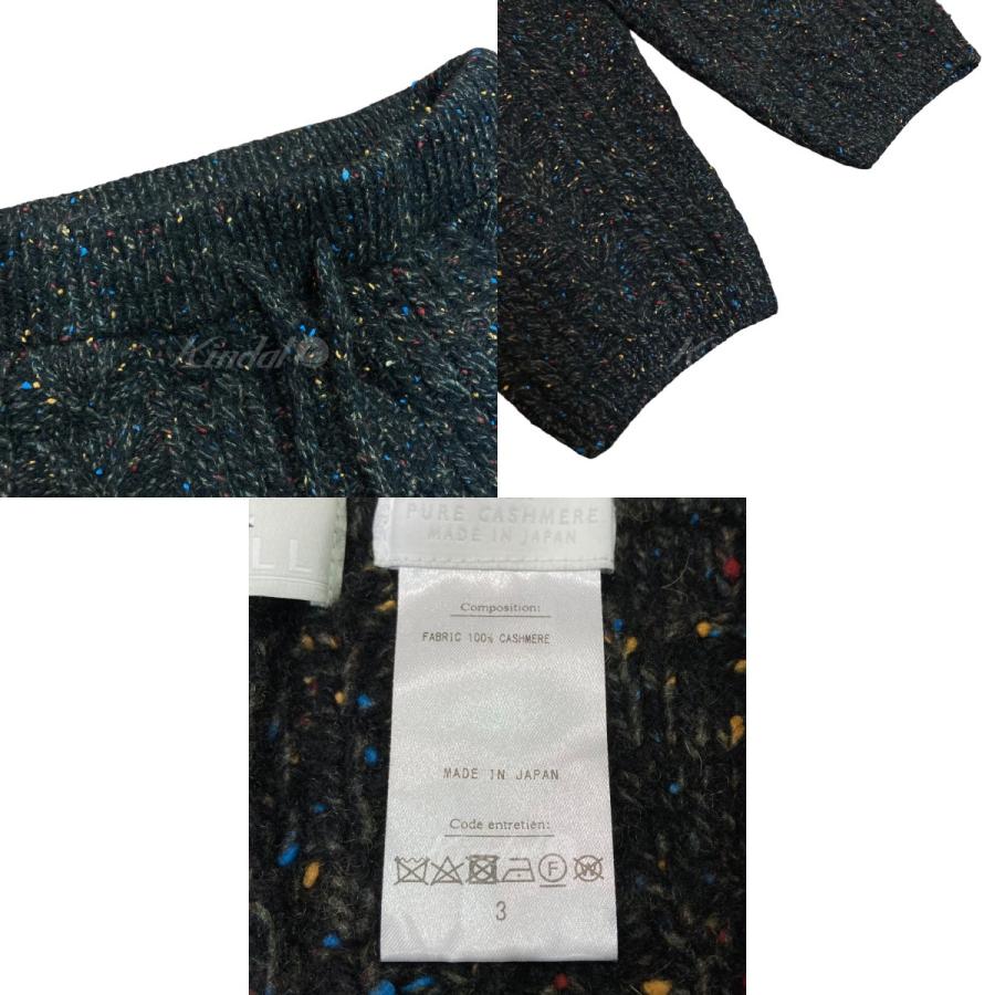値下げ】HERILL 22AW カシミヤネップケーブルニットパンツ 値下げ】HERILL 22AW カシミヤネップケーブルニットパンツ