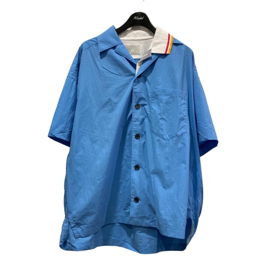 kolor カラー ナイロンタフタ オープンカラーシャツ kolor カラー ナイロンタフタ オープンカラーシャツ