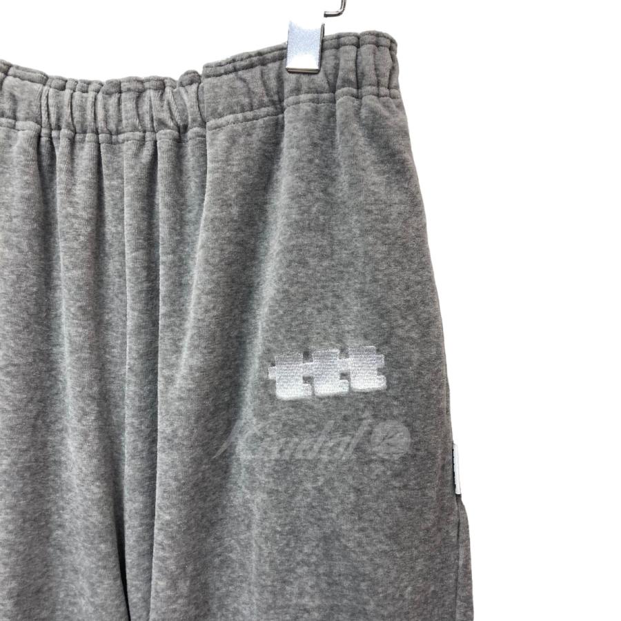 TTT MSW 23AW 「Velours Easy Pants」 ベロアスウェットパンツ グレー 