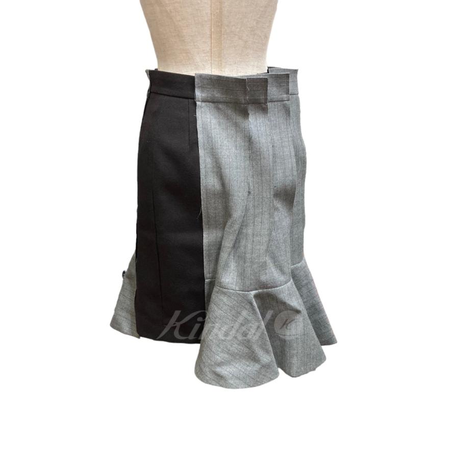 Sacai Wool Melton Skirt サイズ1 ベージュ sacai] Wool Melton Skirt – MaW SAPPORO