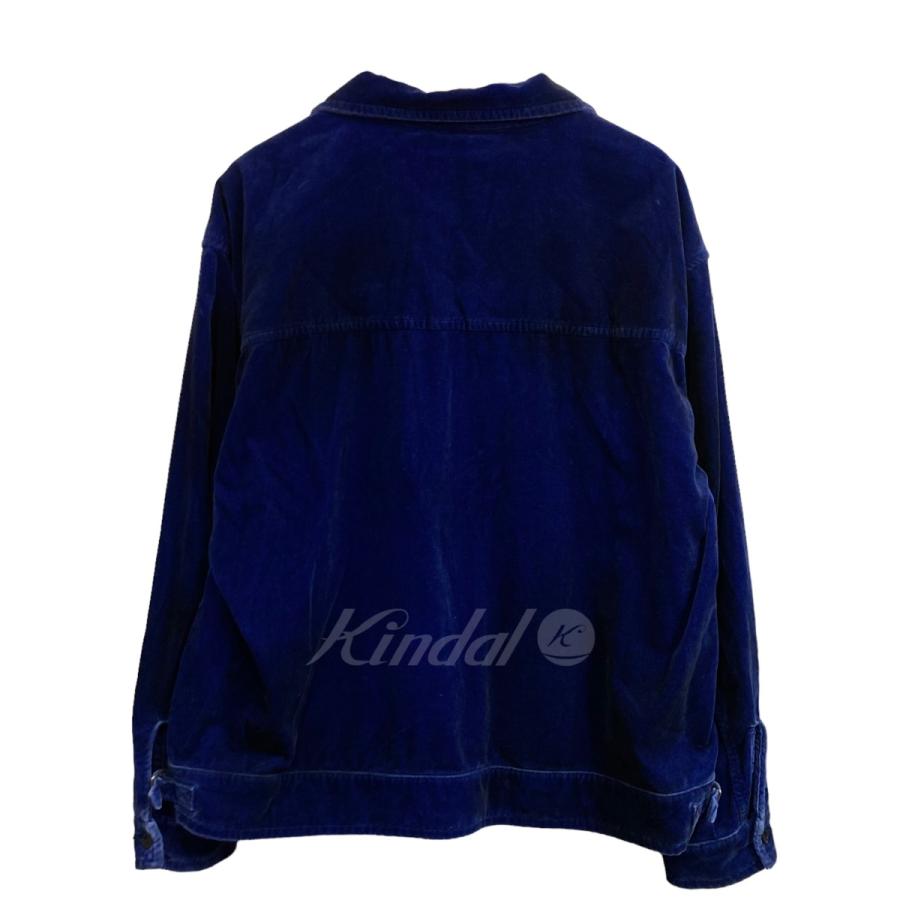 アンセルム ANCELLM 23AW 「C／VELVET ZIP UP JACKET」 ベロア