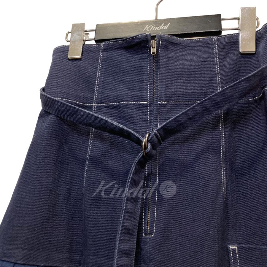 UNITED TOKYO ユナイテッドトーキョー ヘムプリーツデニムスカート  