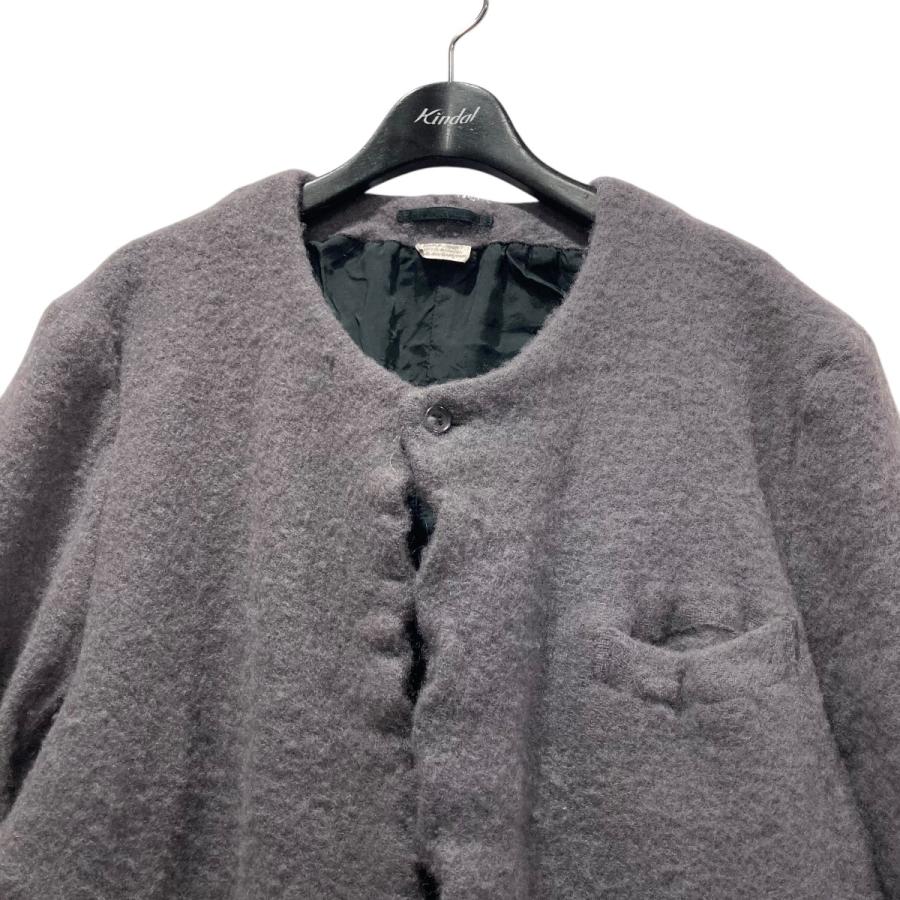コムデギャルソンオムプリュス22aw ウール縮絨ノーカラージャケット コムデギャルソンオムプリュス22aw ウール縮絨ノーカラージャケット