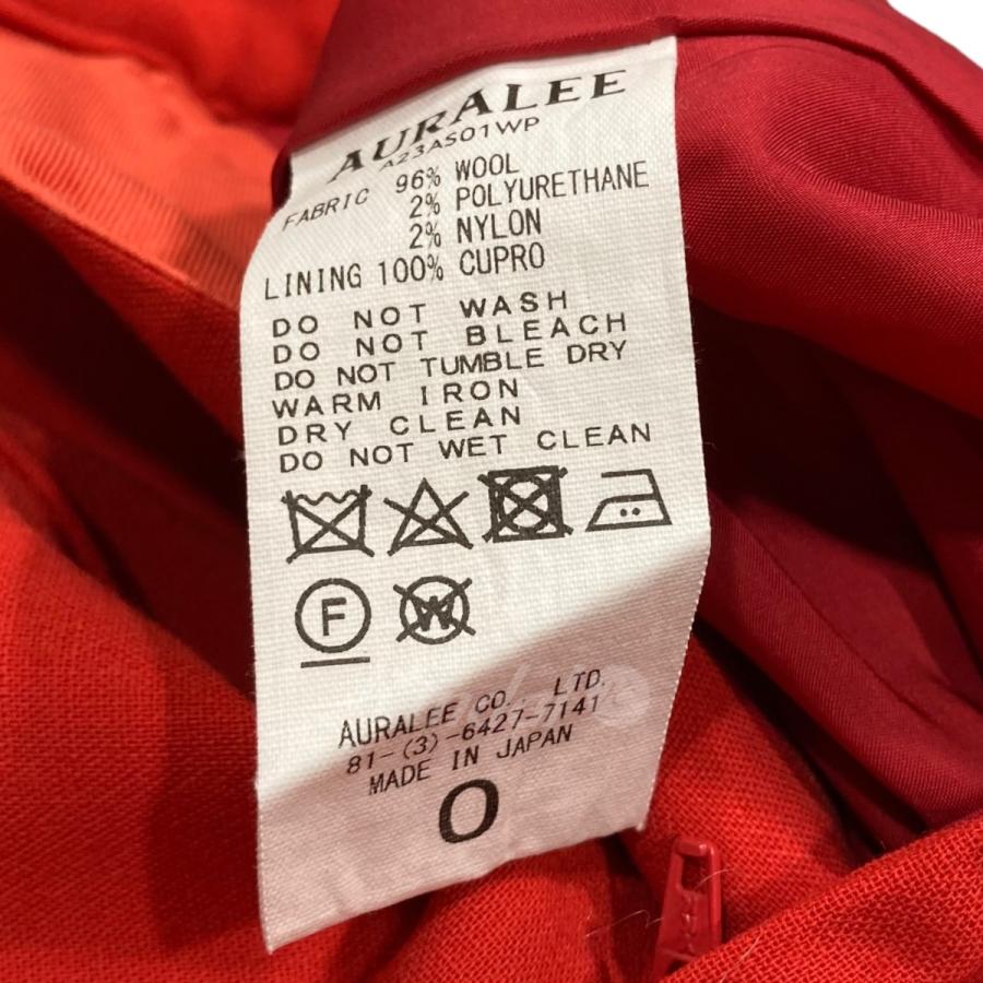 AURALEE 【値下げ】AURALEE 23AW 「TENSE Wool Double Cloth SLACKS 