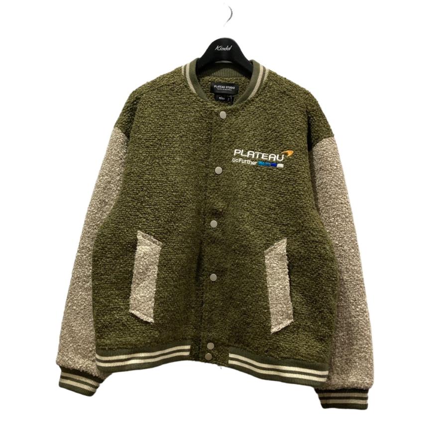 値下げ】PLATEAU STUDIO 「fluffy stadium jacket」 フラフィー 
