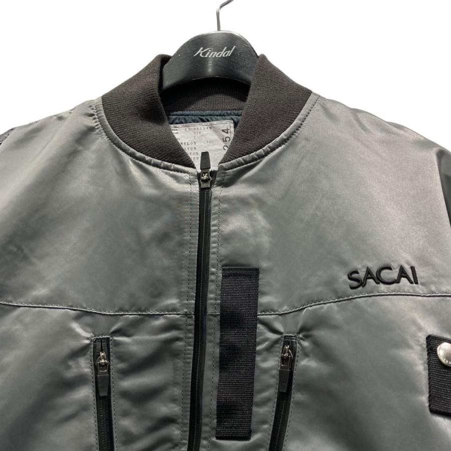 sacai サカイ Nylon Twill Blouson ボンバージャケット 23-03254M 