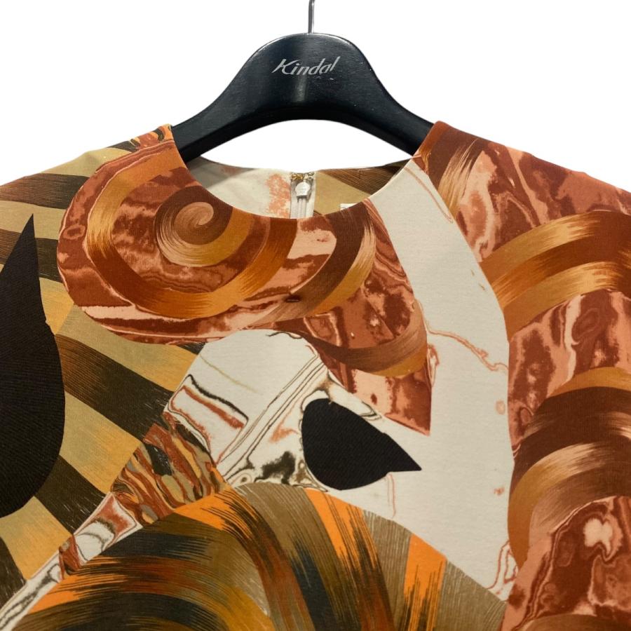 マメクロゴウチ mame kurogouchi 23AW Marble Print I-Line Jersey 