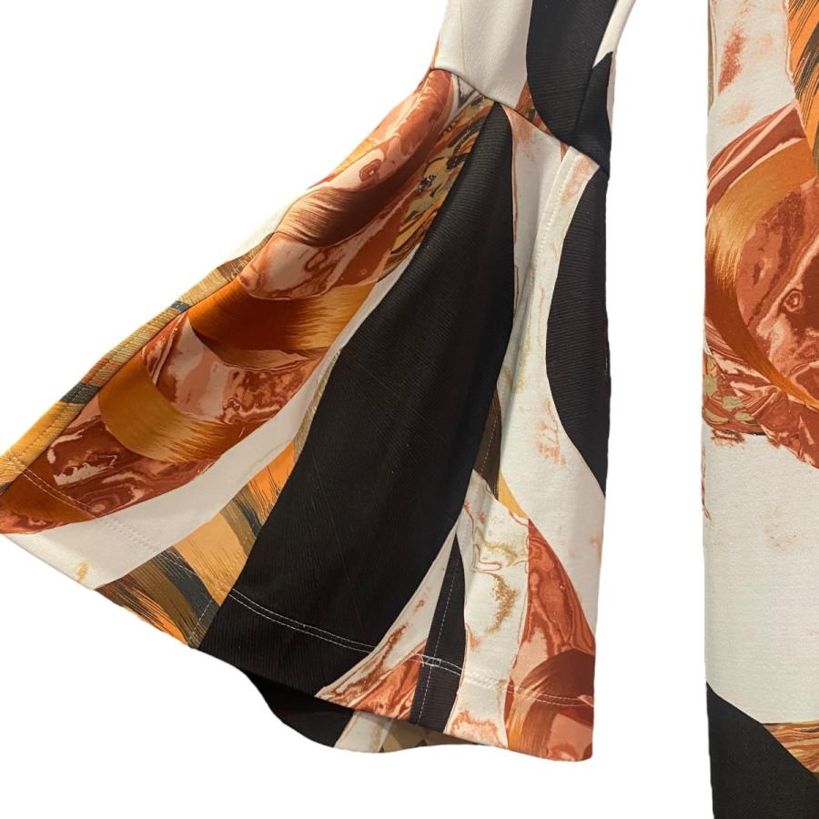 マメクロゴウチ mame kurogouchi 23AW Marble Print I-Line Jersey 