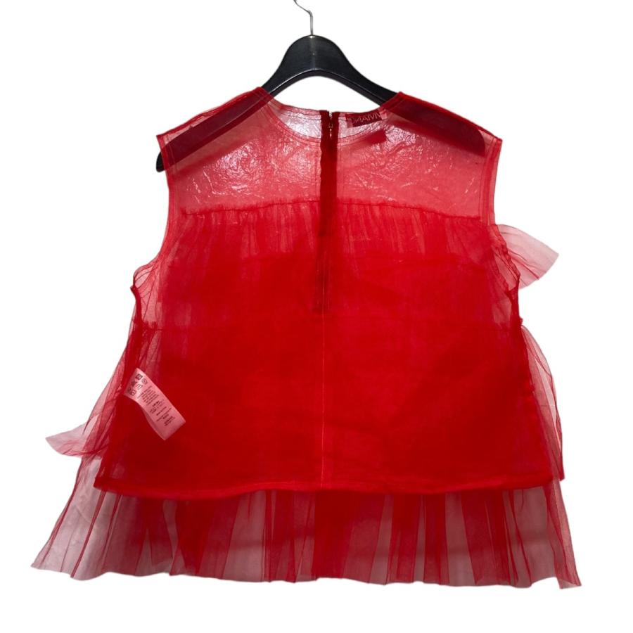 vv ヴィヴィアーノ VIVIANO 23AW チュールトップス VS-AW23-T01 レッド 