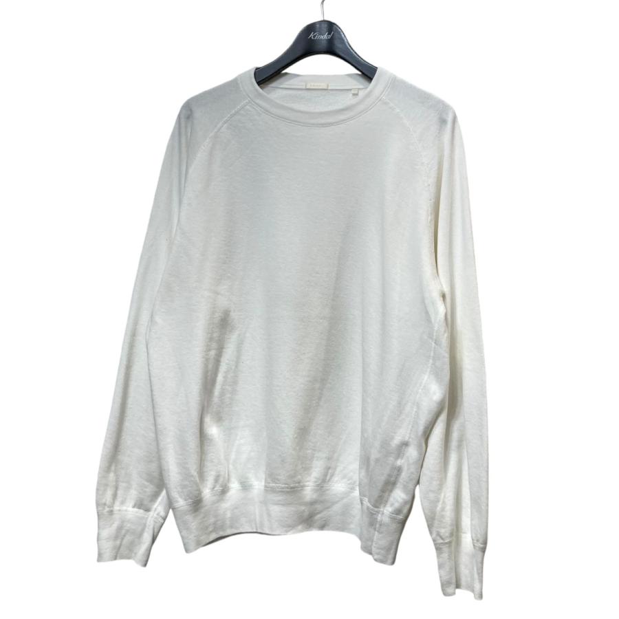 コモリ COMOLI 24SS スウェット Z01-05029 ホワイト サイズ：1 
