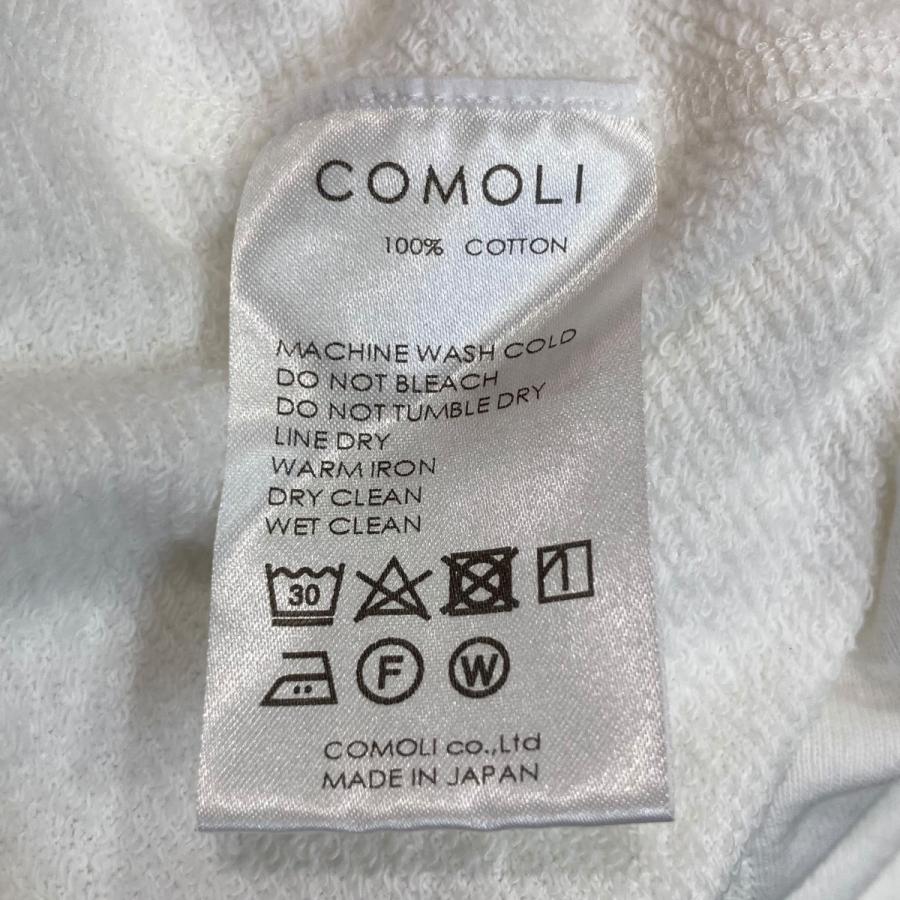 コモリ COMOLI 24SS スウェット Z01-05029 ホワイト サイズ：1 