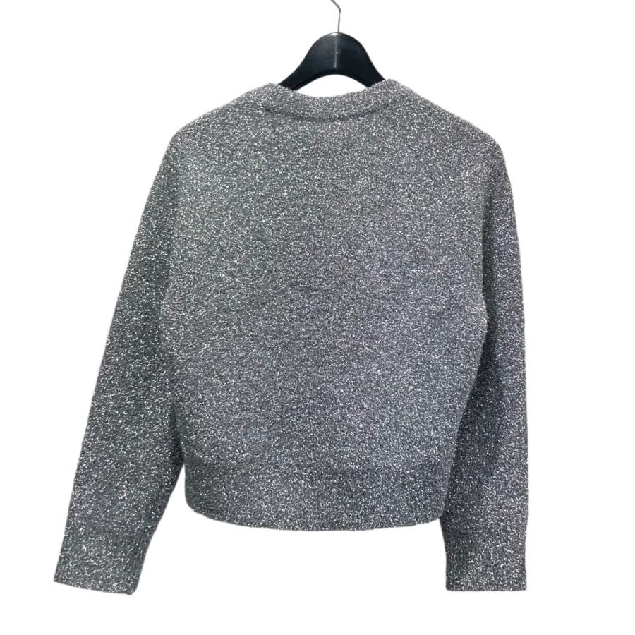 BALENCIAGA 【値下げ】BALENCIAGA スパークリーニット 482208 シルバー 