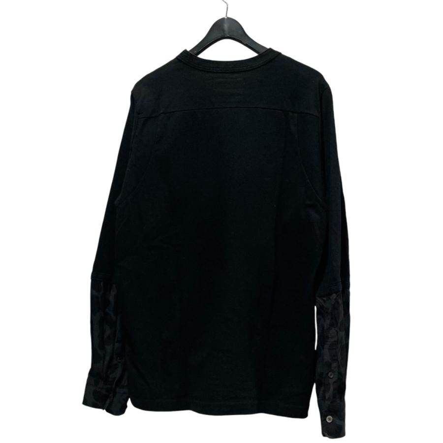 サカイ sacai Leopard Print L S T-Shirt レイヤードカットソー 