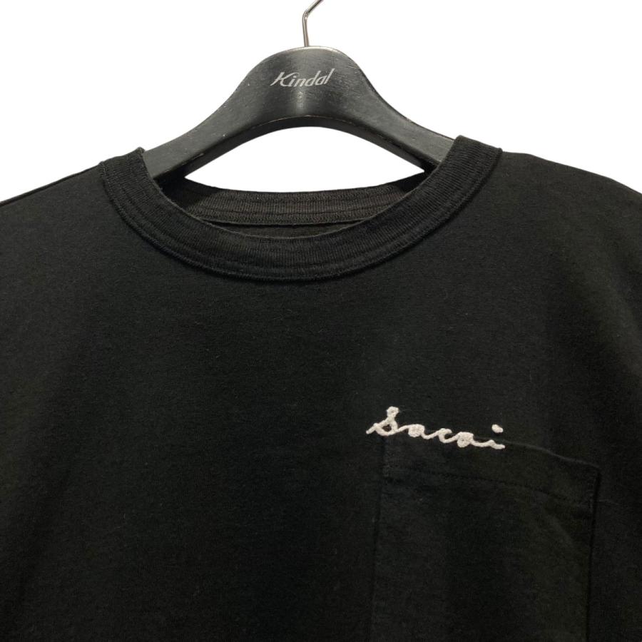 サカイ sacai Leopard Print L S T-Shirt レイヤードカットソー 
