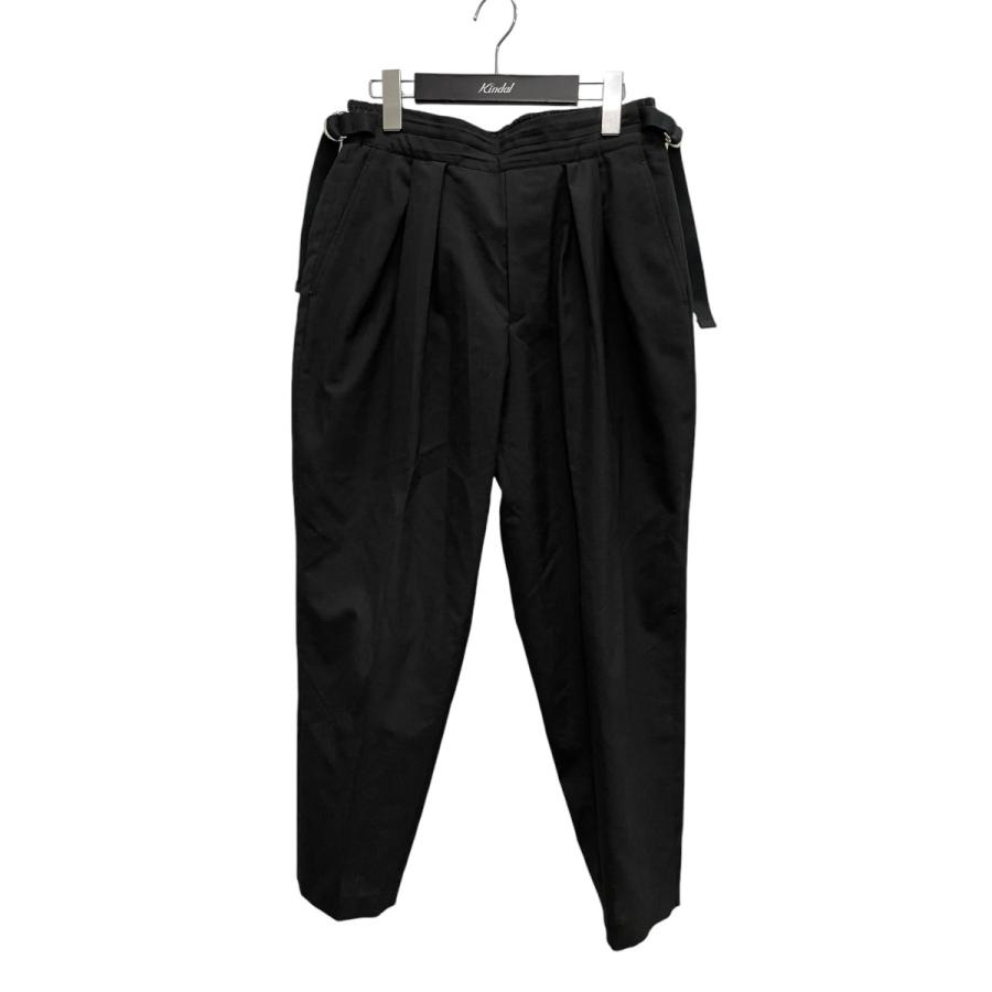 値下げ】sayatomo 21SS Karusan Slacks SYT-21SS-P03 ブラック サイズ 