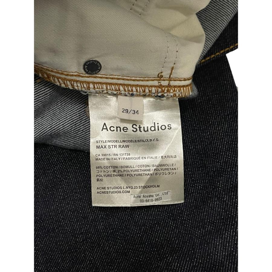 Acne Studios アクネストゥディオズ ACNE STUDIOS MAX STR RAW デニム  