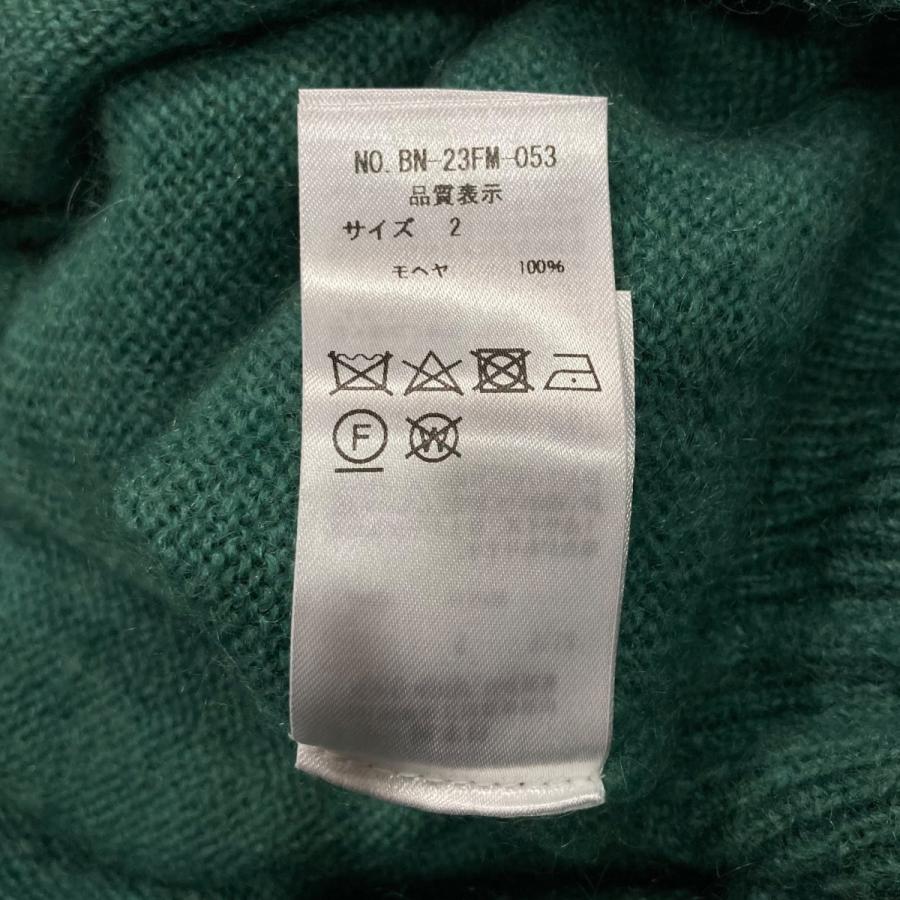 BATONER バトナー 23AW PURE MOHAIR100% POLO モヘアニット BATONER バトナー 23AW PURE MOHAIR100% POLO モヘアニット