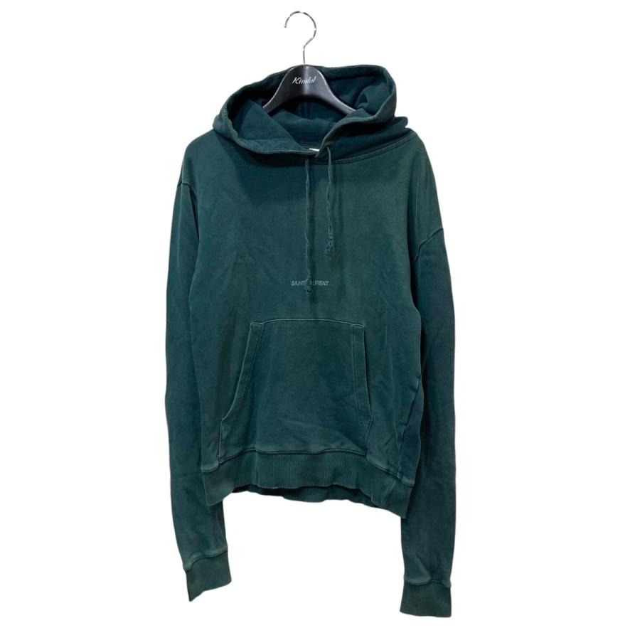 値下げ】Saint Laurent Paris ヴィンテージ加工フーディ パーカー  