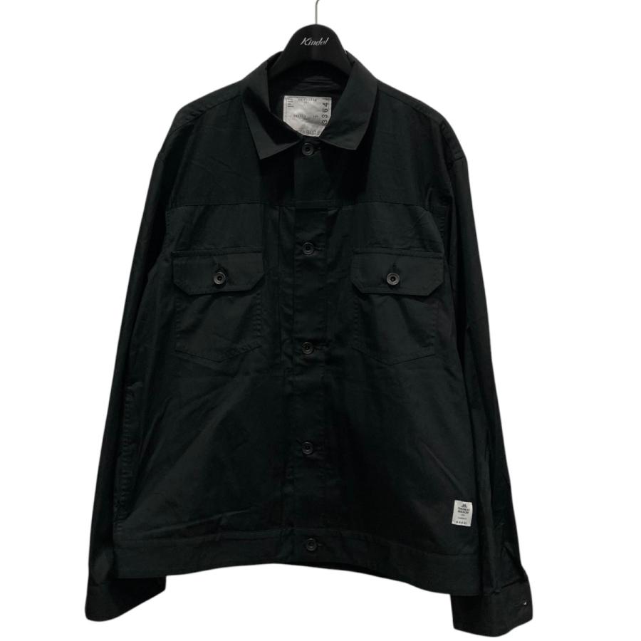 sacai サカイ sacai×THOMAS MASON Cotton Poplin Blouson シャツ sacai サカイ sacai×THOMAS MASON Cotton Poplin Blouson シャツ