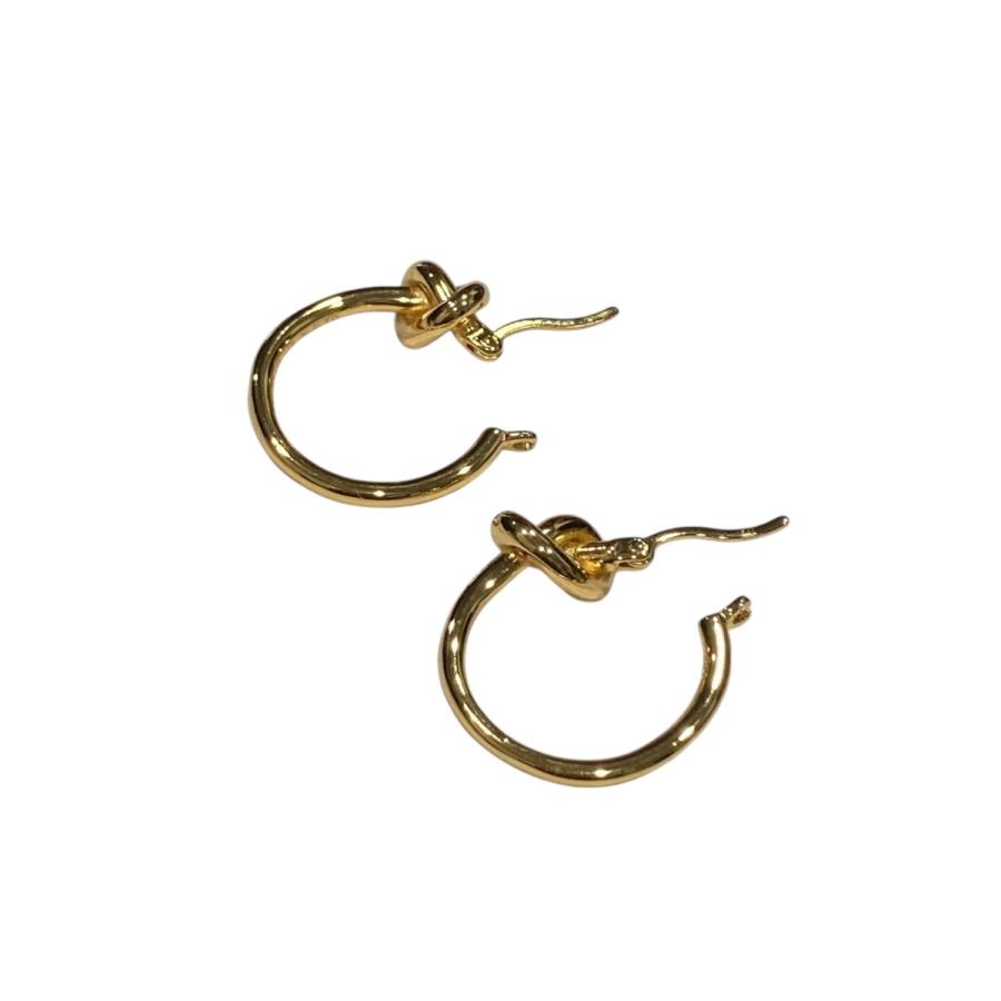 CELINE セリーヌ フープノットピアス ゴールド(色 CELINE セリーヌ フープノットピアス ゴールド(色