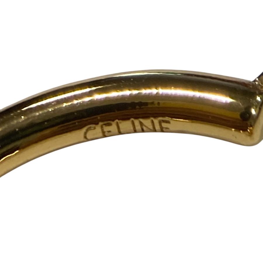 CELINE セリーヌ フープノットピアス ゴールド(色 CELINE セリーヌ フープノットピアス ゴールド(色