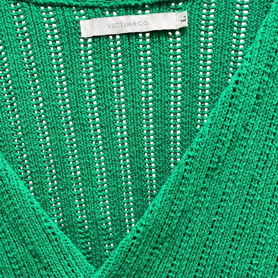 VICTIM（ヴィクティム） 【値下げ】VICTIM MESH KNIT CARDIGAN 